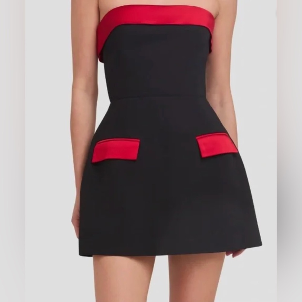 NWT Amanda Uprichard  Lucienne Skort Romper, Size Small